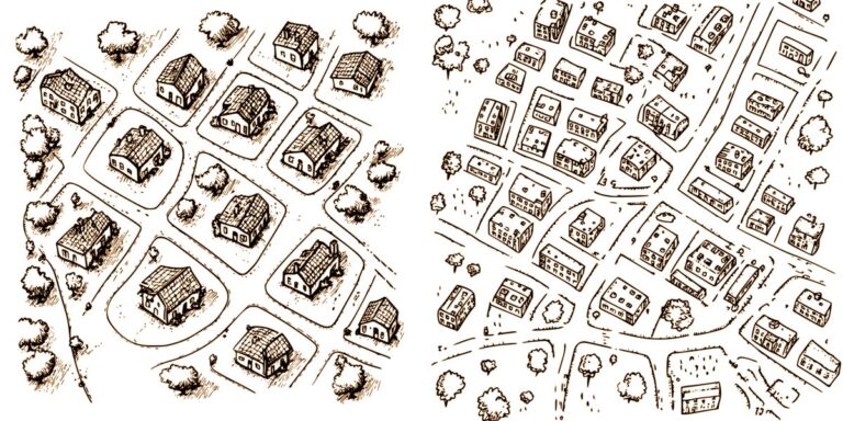 Old Shepard Place neighborhood